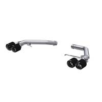 MBRP Exhaust pS56033CF MBRP 14-17 Audi SQ5 3.0T Dual Rear Exit Axle Back w/ Quad Carbon Fiber Tips - T304