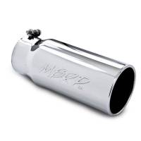 MBRP - MBRP Exhaust pT5050 MBRP Universal Tip 5 O.D. Rolled Straight 4 inlet 12 length - Image 2