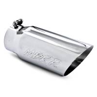 MBRP Exhaust pT5053 MBRP Universal Tip 5 O.D. Dual Wall Angled 4 inlet 12 length