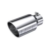 MBRP - MBRP Exhaust pT5073 MBRP Universal Tip 6 O.D. Angled Rolled End 4 inlet 12 length - Image 3