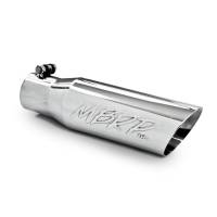 MBRP - MBRP Exhaust pT5106 MBRP Universal Tip 3in O.D. Dual Wall Angled 2 inlet 12 length - Image 2