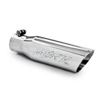MBRP - MBRP Exhaust pT5106 MBRP Universal Tip 3in O.D. Dual Wall Angled 2 inlet 12 length - Image 4
