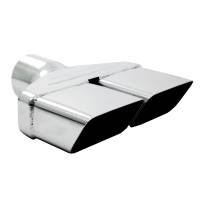 MBRP Exhaust pT5118 MBRP Universal Tip 8inx 2.375in ID Rectangle 2.5in O.D. inlet 8.25in length T304