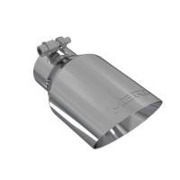 MBRP Exhaust pT5123 MBRP Universal Tip 4in O.D. Dual Wall Angled 2.5in inlet 8in length T304