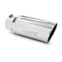 MBRP Exhaust pT5127 MBRP Universal Tip 7in O.D. Rolled End 5in inlet 18in length - T304 (SINGLE TIP)