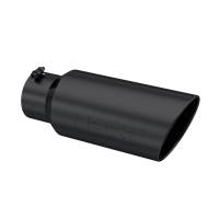 MBRP Exhaust pT5127BLK MBRP Universal Tip 7in O.D. Rolled End 5in inlet 18in length Black