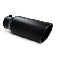 MBRP - MBRP Exhaust pT5127BLK MBRP Universal Tip 7in O.D. Rolled End 5in inlet 18in length Black - Image 2