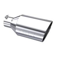 MBRP Exhaust pT5128 MBRP Universal Tip 8in O.D. Rolled End 4in inlet 18in length T304