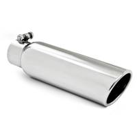 MBRP - MBRP Exhaust pT5148 MBRP Universal Tip 3.5in OD 2.5in Inlet 12in L Angled Cut Rolled End Clampless No-Weld T304 - Image 4