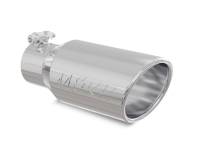 MBRP Exhaust pT5157 MBRP Universal Tip 4in OD 2.75in Inlet 10in Length Angled Rolled End T304