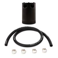 Mishimoto MMBCC-CBTWO-BK Mishimoto Compact Baffled Oil Catch Can - 2-Port