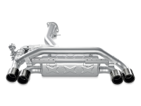 Akrapovic M-BM/T/4H Akrapovic 11-12 BMW 1 Series M Coupe (E82) Slip-On Line (Titanium) (Req. Tips) - Fits 2011-2012 BMW 1 Series M, 135i