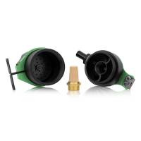 Mishimoto MMBCC-UNI-GN Mishimoto Universal Baffled Oil Catch Can - Green