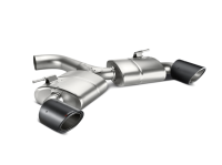 Akrapovic MTP-VW/T/2 Akrapovic 13-17 Volkswagen Golf GTI (VII) Slip-On Race Line (Titanium) w/ Carbon Tips - Fits 2013-2016 Volkswagen GTI