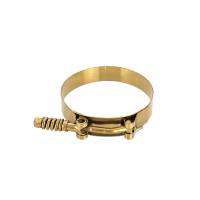 Mishimoto MMCLAMP-375TGD Mishimoto 3.75 Inch Stainless Steel Constant Tension T-Bolt Clamp - Gold