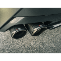Akrapovic S-BM/T/9H Akrapovic 2019 BMW Z4 M40i (G29) Slip-On Line (Titanium) w/Carbon Fiber Tips - Fits 2020 BMW Z4