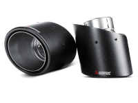 Akrapovic - Akrapovic TP-CS/1 Akrapovic 09-16 Volkswagen Scirocco R Tail Pipe Set (Carbon) - Image 2
