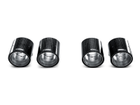 Akrapovic TP-CT/3 Akrapovic 07-13 BMW M3 (E90/E92/E93) Tail Pipe Set (Carbon) - Fits 2008-2013 BMW M3