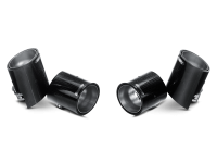 Akrapovic TP-CT/5 Akrapovic 11-12 BMW 1 Series M Coupe (E82) Tail Pipe Set (Carbon) - Fits 2011 BMW 1 Series M