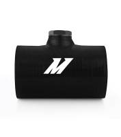 Mishimoto MMCP-25NPTBK Mishimoto 2.5in Black Silicone Coupler w/ 1/8in NPT Bung