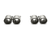 Akrapovic TP-T/S/8 Akrapovic 14-17 BMW M3/M4 (F80/F82) Tail Pipe Set (Titanium) - Fits 2015-2020 BMW M4
