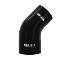 Mishimoto MMCP-R45-3540BK Mishimoto Silicone Reducer Coupler 45 Degree 3.5in to 4in - Black