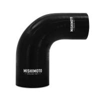 Mishimoto MMCP-R90-2530BK Mishimoto Silicone Reducer Coupler 90 Degree 2.5in to 3in - Black