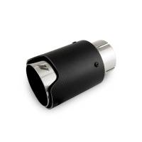 Mishimoto MMEXH-TIP-CF25P Mishimoto Carbon Fiber Muffler Tip 2.5in Inlet 3.5in Outlet Polished