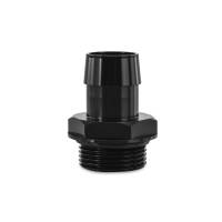 Mishimoto MMFT-16ORB-1BK Mishimoto -16ORB to 1in. Hose Barb Aluminum Fitting - Black