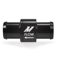Mishimoto MMFT-CHKVLV-34 Mishimoto One-Way Check Valve 3/4in Aluminum Fitting - Black