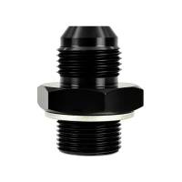 Mishimoto MMFT-M22-10 Mishimoto M22 x 1.5 - 10AN Aluminum Fitting - Black