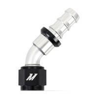 Mishimoto MMFT-PL-1045 Mishimoto 45-Degree Push Lock Fitting -10AN