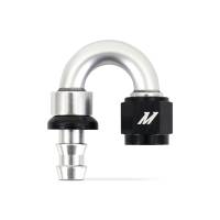 Mishimoto MMFT-PL-6180 Mishimoto 180 Degree Push Lock Fitting - 6AN