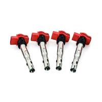 Mishimoto MMIG-VW-0604 Mishimoto 06-08 VW/Audi Four Cylinder Ignition Coil Set - Fits select 2005-2019 Audi, Volkswagen applications