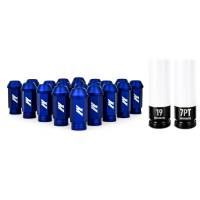 Mishimoto MMLG-1220-23LBL Mishimoto Aluminum Locking Lug Nuts 1/2 X 20 23pc Set Blue