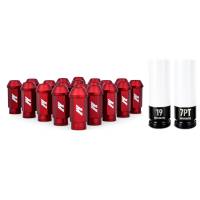 Mishimoto MMLG-125-20LRD Mishimoto Aluminum Locking Lug Nuts M12x1.25 20pc Set Red