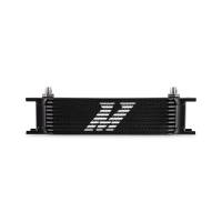 Mishimoto MMOC-10-6BK Mishimoto Universal - 6AN 10 Row Oil Cooler - Black