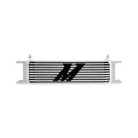 Mishimoto MMOC-10-6SL Mishimoto Universal -6AN 10 Row Oil Cooler - Silver