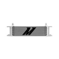 Mishimoto MMOC-10-8SL Mishimoto Universal -8AN 10 Row Oil Cooler - Silver