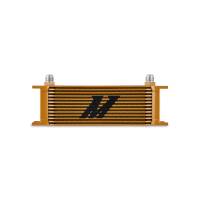 Mishimoto MMOC-13GD Mishimoto Universal 13-Row Oil Cooler Gold