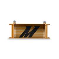 Mishimoto MMOC-16GD Mishimoto Universal 16-Row Oil Cooler Gold