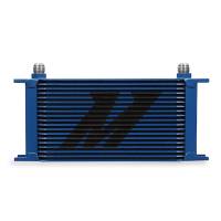 Mishimoto MMOC-19BL Mishimoto Universal 19 Row Oil Cooler - Blue