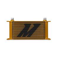 Mishimoto MMOC-19G Mishimoto Universal 19 Row Oil Cooler - Gold