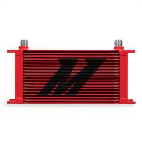 Mishimoto MMOC-19RD Mishimoto Universal 19 Row Oil Cooler - Red
