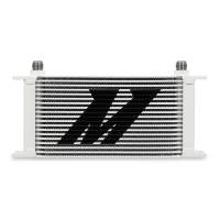 Mishimoto MMOC-19WT Mishimoto Universal 19 Row Oil Cooler Kit - White