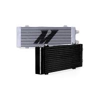Mishimoto MMOC-DP-MSL Mishimoto Universal Medium Bar and Plate Dual Pass Silver Oil Cooler