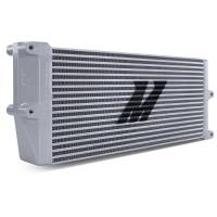 Mishimoto MMOC-OO-17SL Mishimoto Heavy-Duty Oil Cooler - 17in. Opposite-Side Outlets - Silver