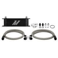 Mishimoto MMOC-U13BK Mishimoto Universal 13 Row Oil Cooler Kit (Black)