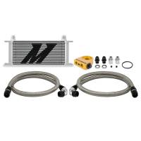 Mishimoto MMOC-U16TSL Mishimoto Universal Thermostatic Oil Cooler Kit 16-Row Silver