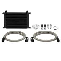 Mishimoto MMOC-UHBK Mishimoto Universal 25 Row Oil Cooler Kit (Black Cooler)